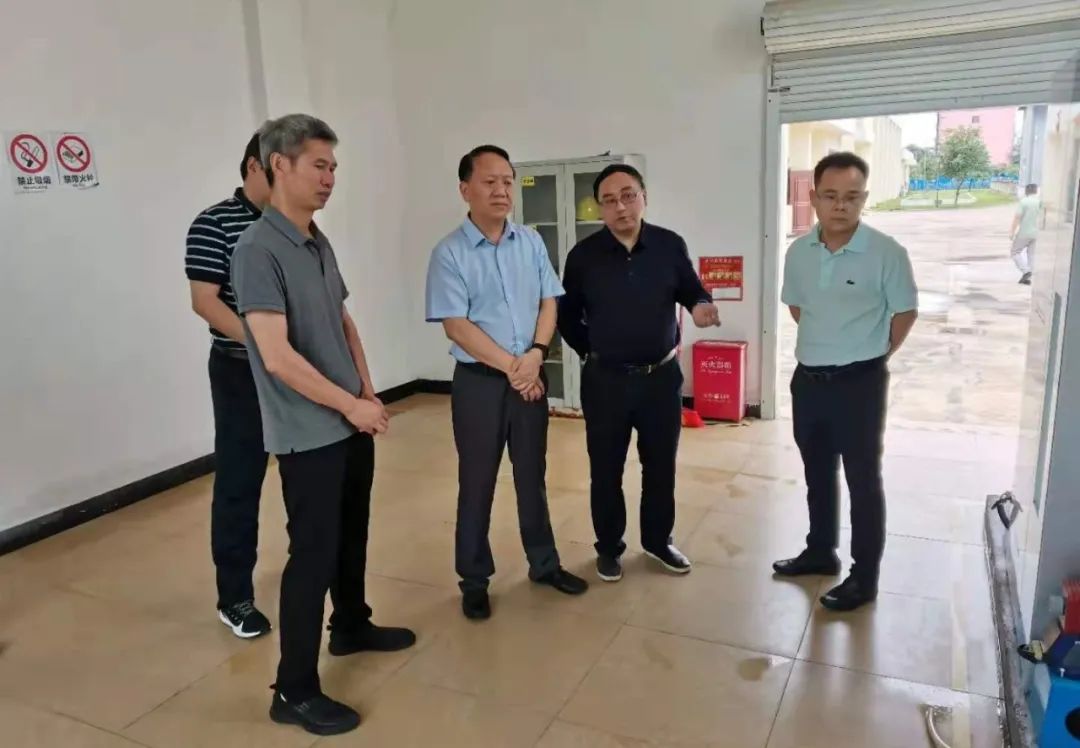 謝德強(qiáng)到進(jìn)賢潤泉公司調(diào)硏黨史學(xué)習(xí)教育開展情況