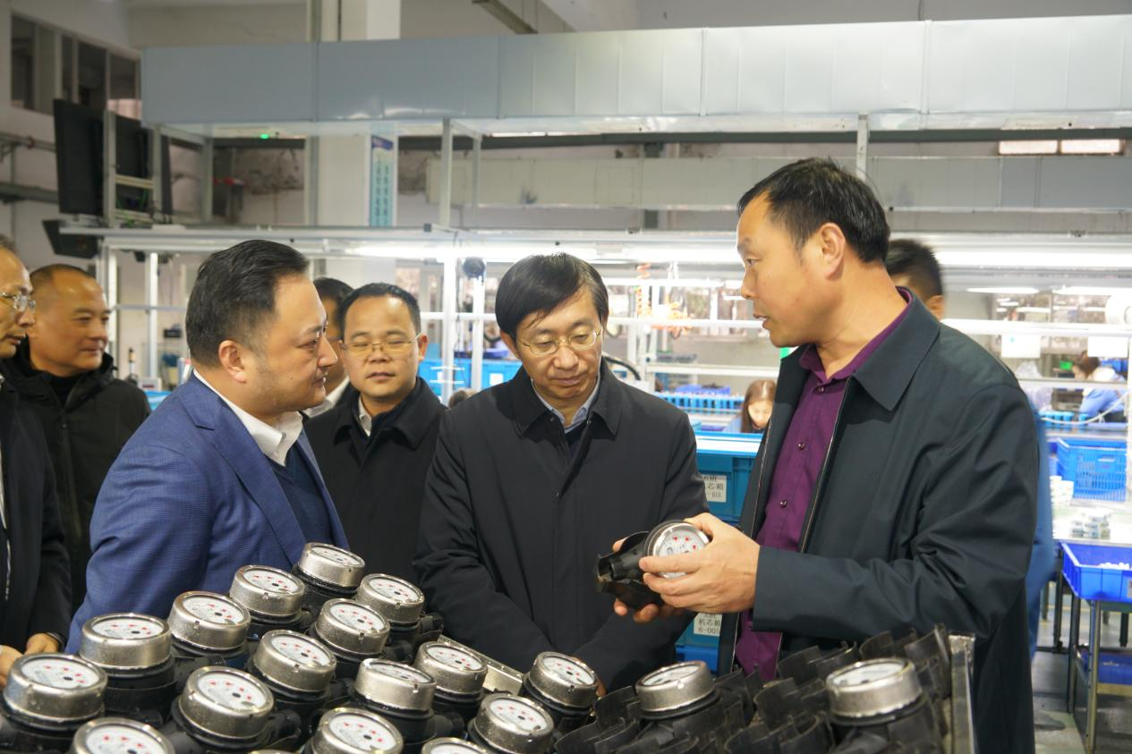 王志堅到鷹潭供水集團調研生產經營工作