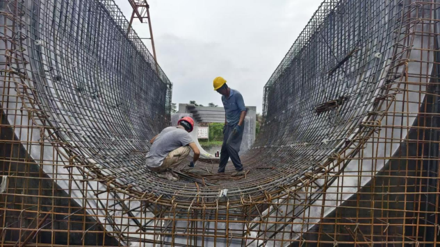 抓進度 搶工期∣建設集團在建項目“火力全開”