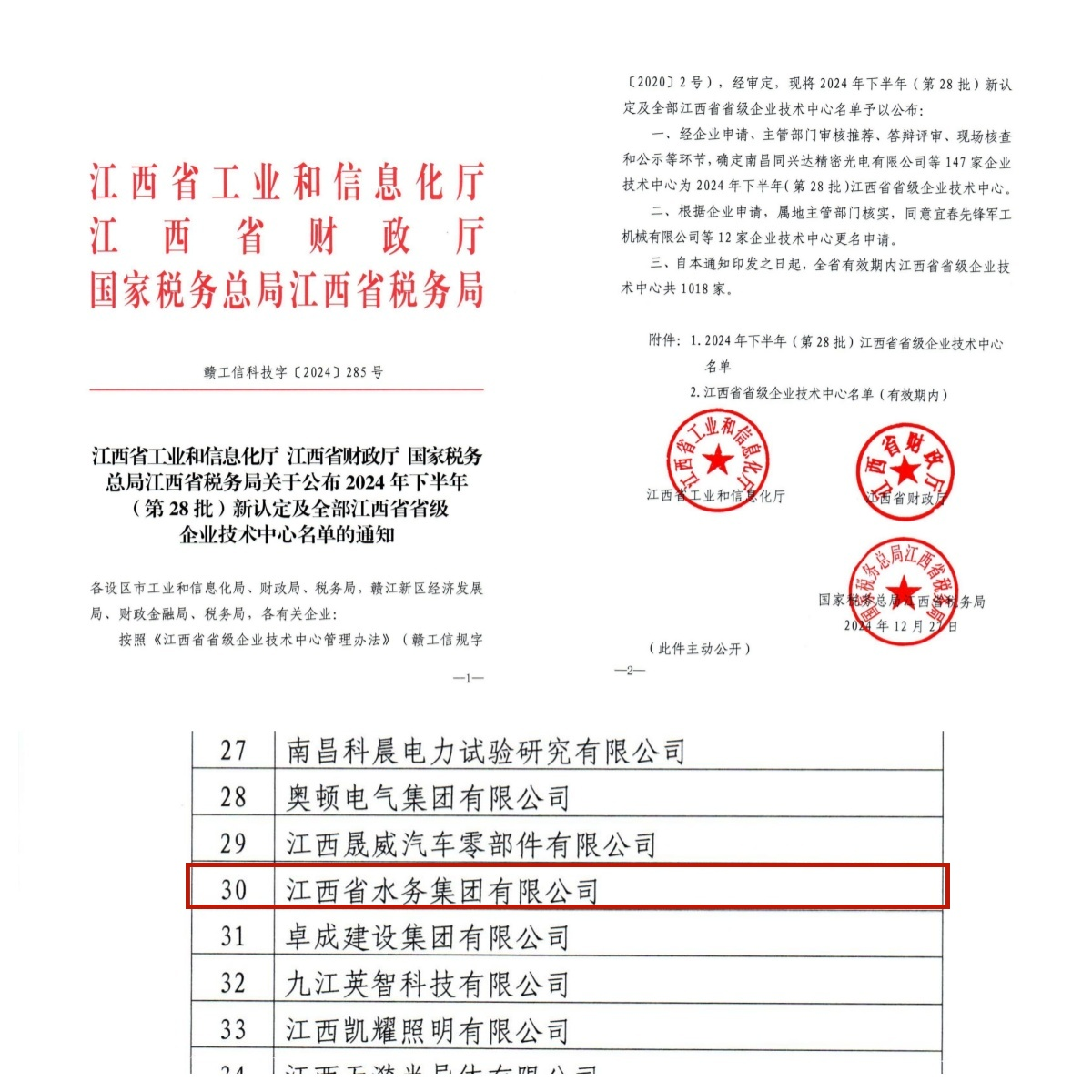 喜報｜再添一項省級榮譽！省水務(wù)集團(tuán)獲批“省級企業(yè)技術(shù)中心”